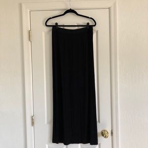 H&M black BASIC maxi